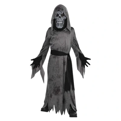 Image of Christys Dress Up Child Ghastly Ghoul Costume Black 4 6 Years