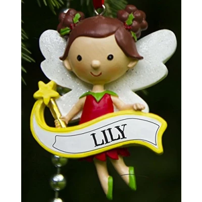 Image of Boxer Gifts Lily Fairy Decoration, Ceramic, Multi Colour, 7.2 x 5 1 cm
