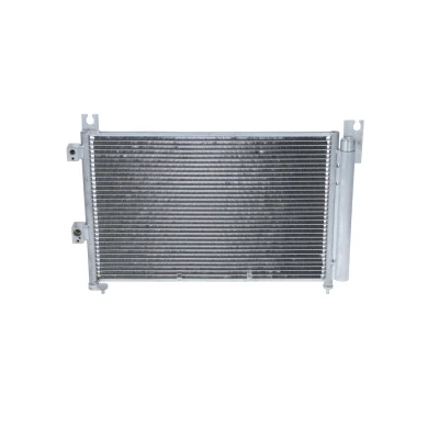 Image of 1356049, 3M3519710CB Condenser NRF Easy Fit 350362 with dryer, seal ring 15,5mm 10,2mm Aluminium 492mm FORD: Ranger Mk2, Mk2