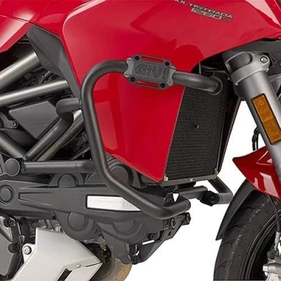Image of Givi Crash Bars Black F. Multistrada 1260 (18) TN7406B