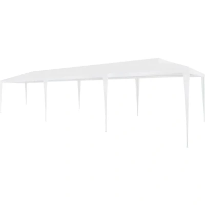 Image of vidaXL Party Tent 3x9 m PE White