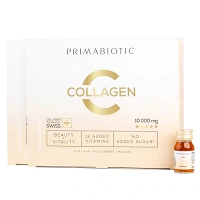Image of Primabiotic Collagen Pack 60 Bottles 30 ml High Content [10,000 mg] Hydrolysed 900 Absorption 95%