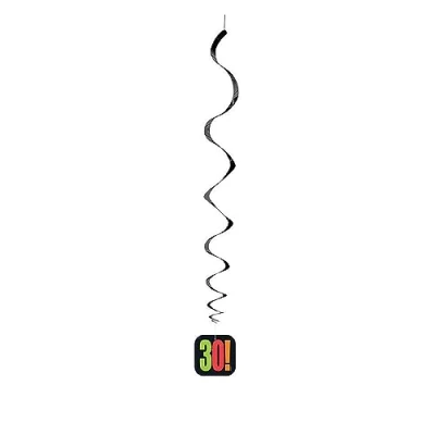 Image of Unique Party 45843 30th Birthday Cheer Hanging Decorations, Pack of 3
