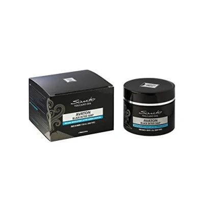 Image of Santo Volcano Avaton Black Detox Soap 100 ml
