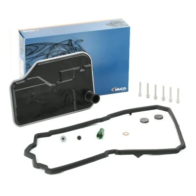 Image of 31397HG00A, 31726HG00B Hydraulic Filter Set, automatic transmission VAICO V30 2256 BEK with seal ring EXPERT KITS + MERCEDES BENZ: GLS