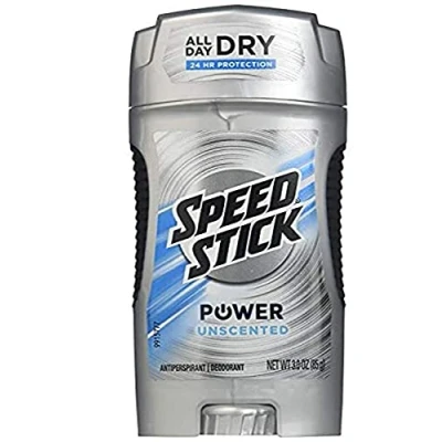Image of Speed Stick Power Anti Perspirant Deodorant Unscented 3 oz Pack of 8