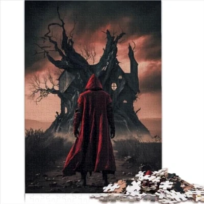 Image of Adult Puzzles Horror Art 1000 Pieces Teens Gifts Cardboard Suitable for Adults Puzzle Size (26x38cm)