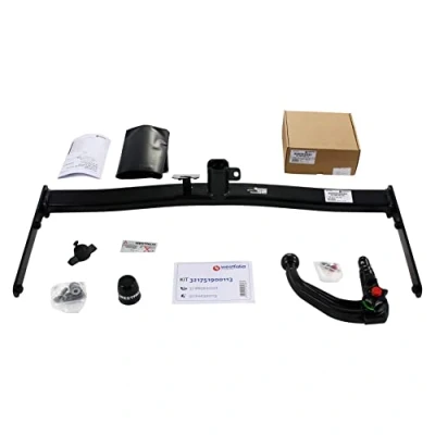 Image of Westfalia Detachable Towbar for VW Golf 5/6 Saloon (including Plus and Crossgolf) (10/2003 11/2013) Includes 13 pin Vehicle specific Wiring Kit