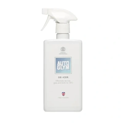 Image of Autoglym De Icer, 500ml Fast Acting Car Icer Spray Made with Water free Formula to Quickly Clear Frost, Ice or Snow Without Re freezing
