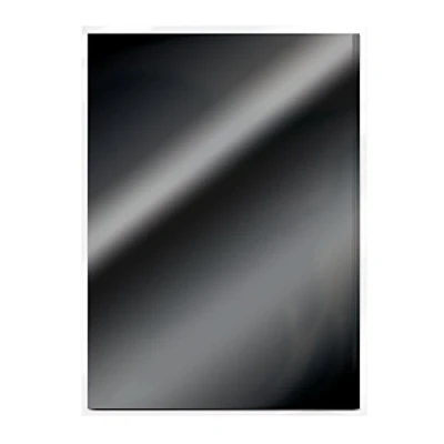 Image of Craft Perfect High Gloss Mirror Card A4, Glossy Black