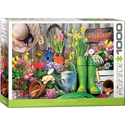 Image of Eurographics 6000 5391 Garden Tools Puzzle, Various, 48 x 68 cm