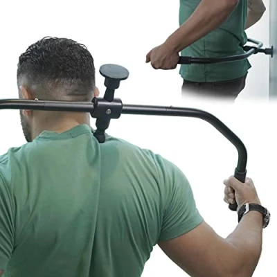 Image of Strict Trigger Point Massage Cane Back Massager for Muscle Pain Relief and Self Therapy ，Handheld Back, Neck, Shoulder, Leg ，Foot，Body Deep Tissue Tool （ Black）