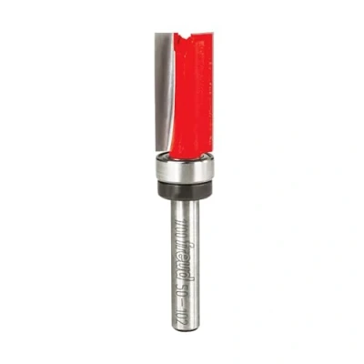 Image of Freud 50 102: 1/2&quot; (Dia.) Top Bearing Flush Trim Bit,Red