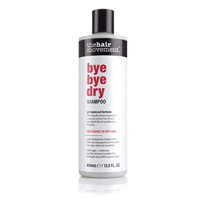 Image of Bye Dry Shampoo (400ml) sulphate free, paraben moisturising Hair from The Movement. Salon Professional to Nourish Hair, Softly Cleanse For Coarse or