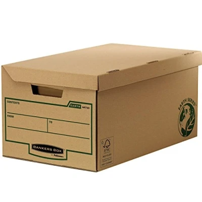 Image of Bankers Box 4472205 Archive Large with Hinged Lid 10 Pack