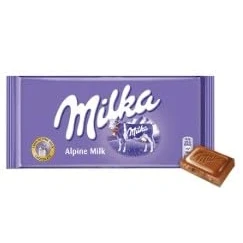 Image of Milka Alpine Milk Chocolate 100g Delicious Tasty And Twisty Treat Gift Hamper, Christmas,Birthday,Easter Sold By Kidzbuzz (5)
