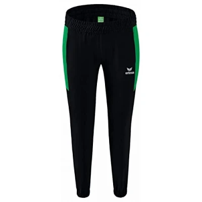 Image of Erima Women&#039;s Team Presentation Pants, Black/emerald, 40