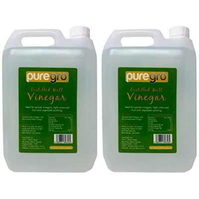 Image of Puregro Distilled Malt Vinegar, 5 litres (Pack of 2)