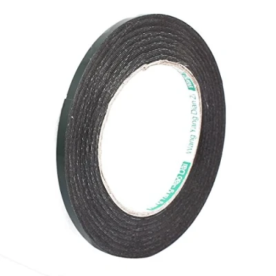 Image of sourcingmap 1pcs 5mm x 0.5mm Double Face Self Adhesive Shock Resistant Anti noise Foam Tape 10M Length