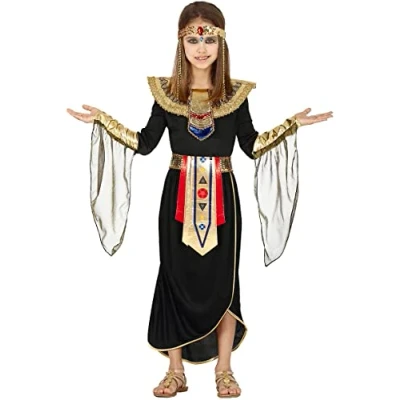 Image of FIESTAS GUIRCA Egyptian Cleopatra Fancy Dress Costume Child Girl (7 9 Years)