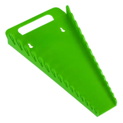Image of Sealey Premier Spanner Rack Capacity 15 Spanners Hi Vis Green