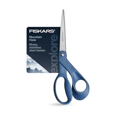 Image of Fiskars® Explore Collection Scissors, Mountain Haze (8 in.)