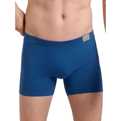 Image of Sloggi Men&#039;s GO Natural Short C2P Briefs, BLUE DARK COMBINATION, M