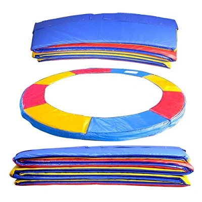 Image of Greenbay 10FT 305cm Premium Replacement Trampoline Surround Pad UV resistant PVC top Tri Colour for 8 poles