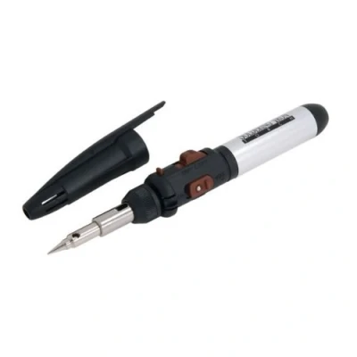 Image of Soldering Iron With Hot Air Blower (Runs On Butane Gas)