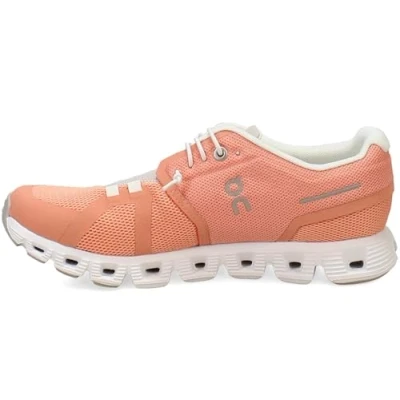 Image of On Cloud 5 Synthetic Textile Women&#039;s Low Top Trainers