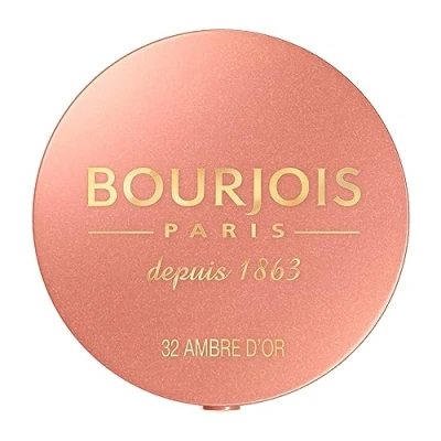 Image of Bourjois Little Round Pot Blusher 32 Ambre D&#039;or, 2.5g