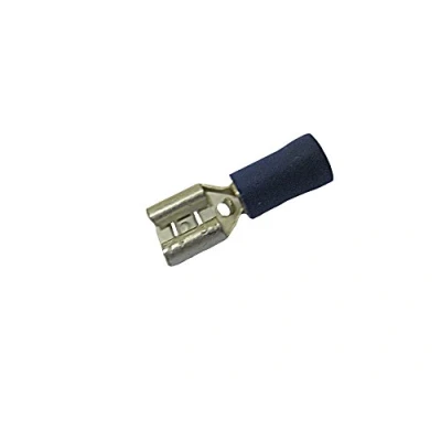 Image of 14x TECNIKS Pack of 100 Blue 1/4&quot; Female C107