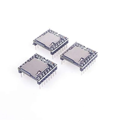 Image of ANGEEK 3 Pcs Mini MP3 Player Module for Arduino Open Source