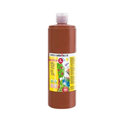 Image of Eberhard Faber EFA Colour 578976 Finger Paint Red 750 ml Quick Drying and Washable