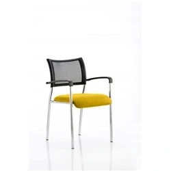 Image of Brunswick Bespoke Colour Seat Chrome Frame Senna Yellow