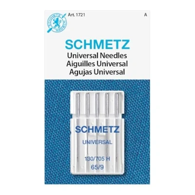 Image of Schmetz Universal (Regular) Sewing Machine Needles, Size 65/9 5 per Package