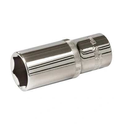 Image of Silverline Deep Socket 3/8&quot; Drive 6pt Metric 19mm