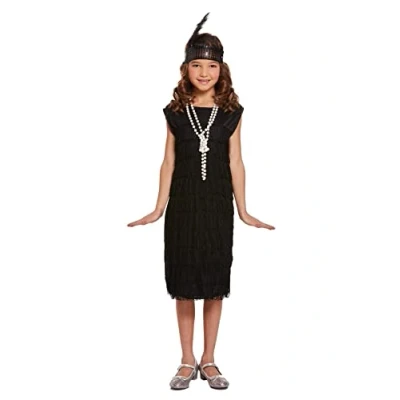 Image of Children&#039;s 1920s Flapper Girl Fancy Dress Costume 4 6 yrs