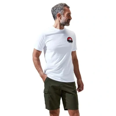 Image of Berghaus Men&#039;s Short Sleeve Graphic T Shirt, Grossglockner White, XS