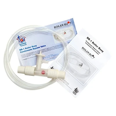 Image of BB 1 Boiler Buoy frozen condensate pipe bypass valve