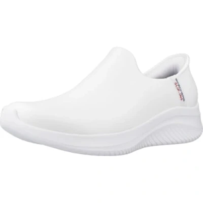 Image of Skechers Women&#039;s Ultra Flex 3.0 All Smooth Sneaker, White, 7 UK