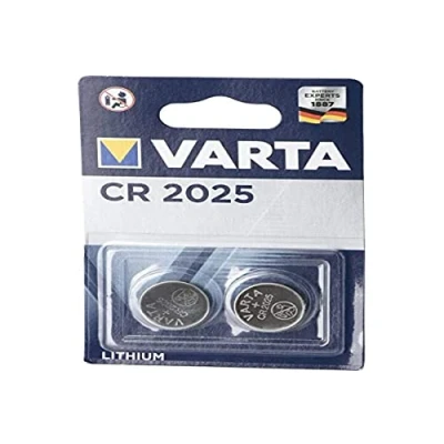 Image of Varta alkaline battery CR2025 blister pack 2 pcs