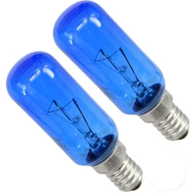 Image of Spares2go Light Bulb Lamp SES (E14) 25W 230 240V For Fridge Freezer compatible with Bosch, Neff, Siemens (Pack of 2)