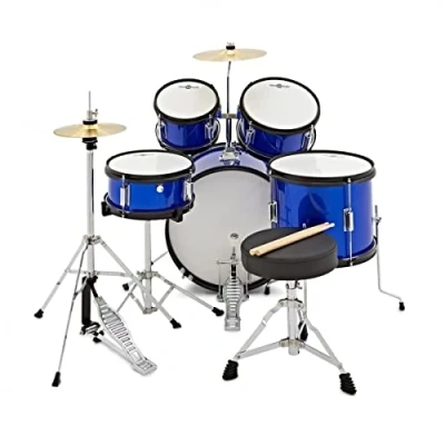 Image of Gear4music Acoustic Junior Drum Set for Beginners Kids Age 5 10