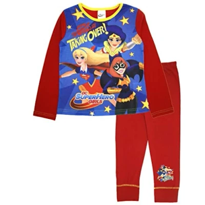 Image of DC Super Hero Girls Long Pyjamas, Taking Over, 4 5 Years
