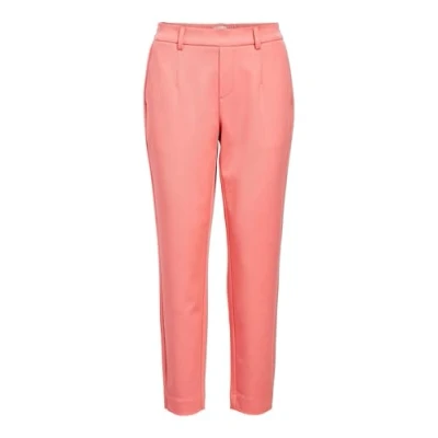 Image of OBJECT Women&#039;s OBJLISA Slim Pant NOOS Cloth Trousers, Georgia Peach, 8