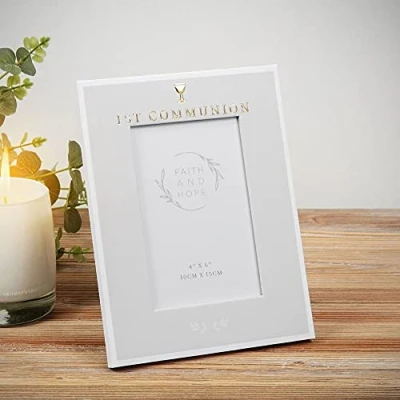 Image of Faith And Hope 1st Communion Photo Frame