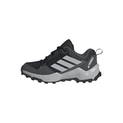 Image of Adidas Terrex Unisex Hiking shoes for kids, Size: 11.5K, Core black/grey two/grey six Imitation leather/ textile