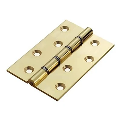 Image of 102 X 67 2.2MM Double Steel WASHERED Butt Hinge C/W Screws (Pair)