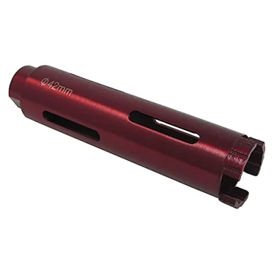 Image of 42mm 1.6&quot;&quot; Dry Diamond Drilling Core Drill Bit Turbo Segments for Brick &amp; Masonry